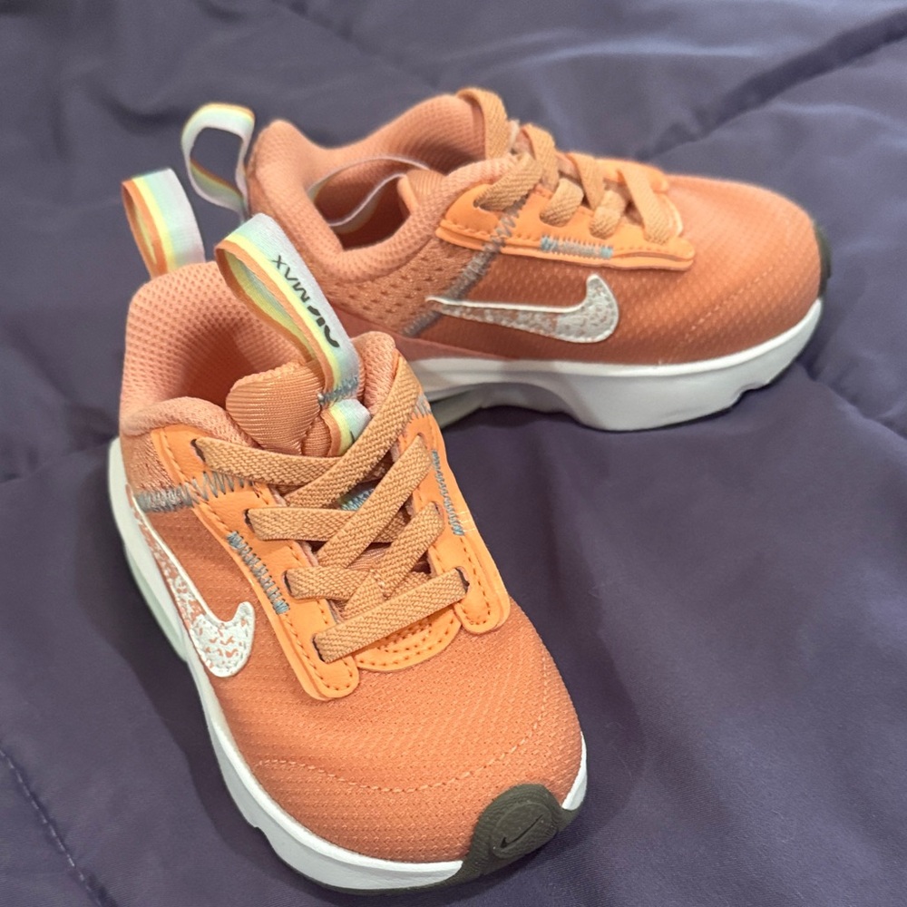Nike Kids Bright Orange Sneakers